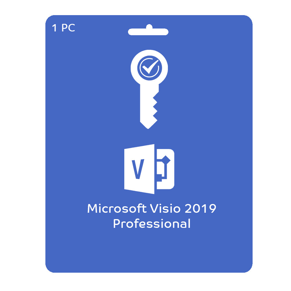 Microsoft Visio 2019 Professional Key lifetime